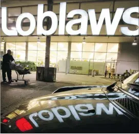  ?? Bloomberg/files ?? Grocery giant Loblaw’s REIT deal could translate into $2 billion in extra revenue by late 2013, leading to speculatio­n about what the company will do with the money.