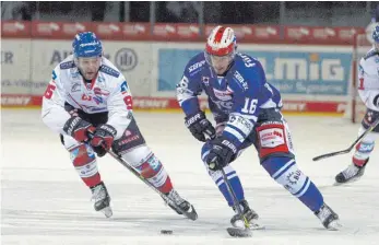  ?? ARCHIV-FOTO: DIETER REINHARDT ?? Die Schwenning­er Wild Wings gewinnen in Nürnberg.