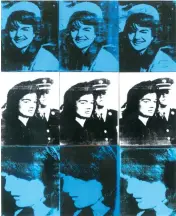  ??  ?? Andy Warhol “Nina Jackies” – 1964