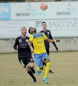  ??  ?? In campo
Il Levico in azione nel match contro il Legnano dello scorso campionato