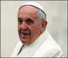  ??  ?? Papst Franziskus. Foto: dpa