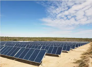 ?? ?? Nyangani Renewable energy solar plant, Mutoko