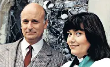 ?? ?? Waldhorn as David Horton, with Dawn French as the Rev Geraldine Granger, whom over time he comes to respect
