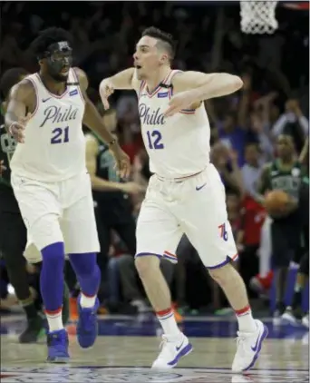  ?? MATT SLOCUM — THE ASSOCIATED PRESS ?? The 76ers face tough choices in the offseason; one is how to utilize both T.J. McConnell, above, and Markelle Fultz, the first pick in the 2017 draft, in the same backcourt.