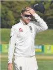  ??  ?? England captain Joe Root walks from the field yesterday