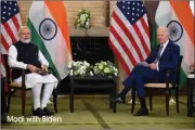  ?? Modi with Biden ??