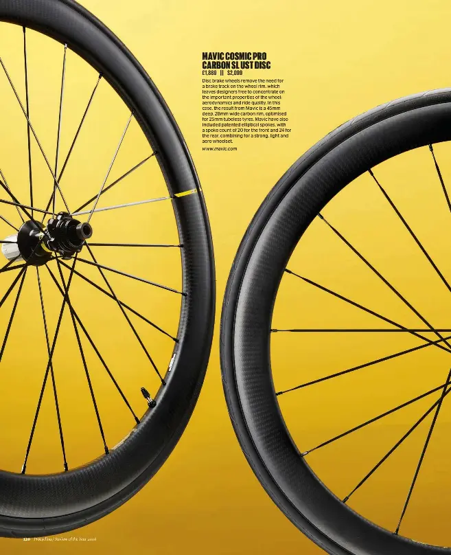 Mavic Cosmic Pro Carbon Sl Ust Disc Pressreader