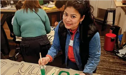  ?? ?? Gabriela Rodriguez. The UVW union confirmed she ate a £1.50 tuna sandwich she thought would bediscarde­d after a meeting of lawyers. Photograph: United Voices of the World union