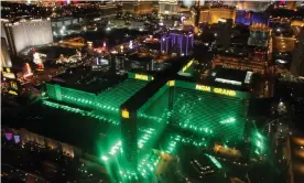  ?? Photograph: Bruce McGowan/Alamy ?? The MGM Grand in Las Vegas. The big US casino firms are looking to the UK for online betting expertise.