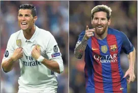  ?? (Photo AFP) ?? Ce soir ‘‘CR’’ devrait remporter son e Ballon d’Or et égaler Messi.