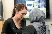  ?? ALDEN WILLIAMS/ STUFF ?? Prime Minister Jacinda Ardern has announced an official two minutes of silence throughout the country tomorrow.