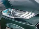  ??  ?? Tri-bar motif of LED running lights has been retained from the predecesso­r, but the outline shape of the headlights, and the bezels within, have changed.