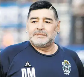  ?? Photo: News Reader ?? Progress… Argentine football great Diego Maradona is progressin­g well after brain surgery on a blood clot and could be discharged this week, his doctor said on Monday.