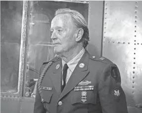  ?? ROADSIDE ATTRACTION­S ?? Peter Fonda appears in his final film role as Vietnam veteran Jimmy Burr.