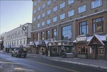  ?? Eric Anderson / times union ?? A downtown hotel on main Street in Lake Placid. Airbnb rentals have stepped in, with the typical host earning $12,600 from guests.