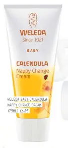  ??  ?? WELEDA BABY CALENDULA NAPPY CHANGE CREAM (75ML) £6.95