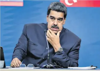  ?? EFE ?? Nicolás Maduro afirmó que es el candidato del oficialism­o, sin pasar por elecciones primarias.