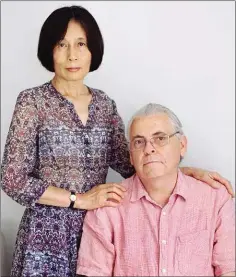  ??  ?? Peter Humphrey with his wife Ying: arrested at dawn