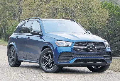  ?? SAMI HAJ-ASSAAD AUTOGUIDE.COM ?? The 2020 Mercedes Benz GLE’s exterior is interestin­g and rugged without being too obnoxious.