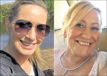  ?? ?? Nicola Bulley, left, was walking her springer spaniel, Willow, when she vanished; right, Julia James was on a walk with her Jack Russell, Toby, when she was bludgeoned to death in 2021