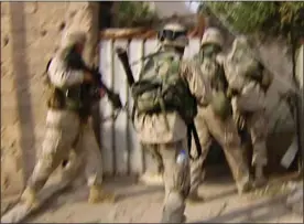  ?? ?? ‘KILL OR CAPTURE’ RAID: A video still from the Panorama documentar­y