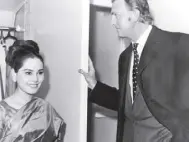  ?? @pinterest ?? Dewi with Hubert de Givenchy