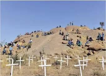  ?? | BONGIWE MCHUNU African News Agency (ANA) ?? SIBANYE-STILLWATER says it is trying to address a very tragic legacy at Marikana.