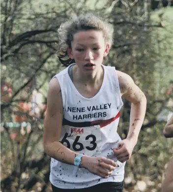  ??  ?? Flo Brill won the under 15 girls race.