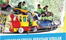  ??  ?? UNDANGAN SPESIAL PERAYAAN SEBULAN