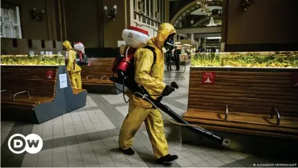  ?? ?? Дезинфекци­я Киевского вокзала в Москве