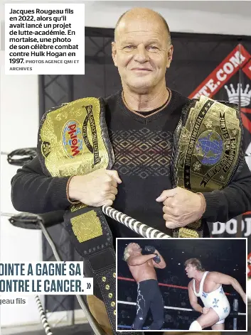 Ma mère m’a prêté 500 $ pour amorcer ma carrière de lutteur - PressReader