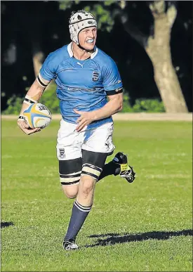  ??  ?? AT THE HELM: Grey forward Michael di Marco will lead the Port Elizabeth school in the Standard Bank Cape Schools Rugby Week this year