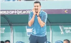  ?? ANÍBAL GRECO/LA NACIÓN. ?? Lionel Scaloni confía en que Leo Messi defenderá la Copa del Mundo en Norteaméri­ca.