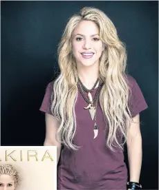  ??  ?? Colombian songwriter and pop star Shakira.