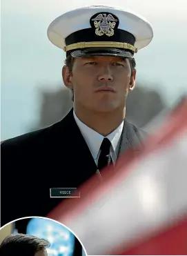  ?? ?? Chris Pratt plays the muchtroubl­ed Lieutenant Commander James Reece on Prime Video’s The Terminal List.