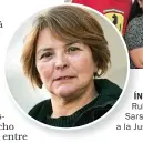  ??  ?? ÍNTIMOS. ÍNT Sus hijos Rub Rubén y César, con Nora Sars Sarsur. La ex que lo llevó a la Jus Justicia, Hilda Horovitz.