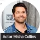  ?? ?? Actor Misha Collins