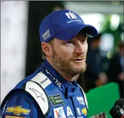  ?? The Associated Press ?? JUNIOR LEAGUE: After missing 18 races last season because of a concussion, Dale Earnhardt Jr. returns for his 18th NASCAR season saying he would retire after winning his first series title.