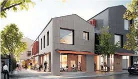 ?? Image / Supplied ?? An artist’s impression of what the new Joll St developmen­t will look like.