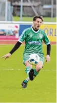  ?? Foto: jais ?? Seit Wochen in guter Form: Patrick Mi chel vom TSV Nördlingen.