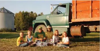  ?? FACEBOOK ?? The Bott family lost all three daughters in an accident on their Withrow, Alta., farm.