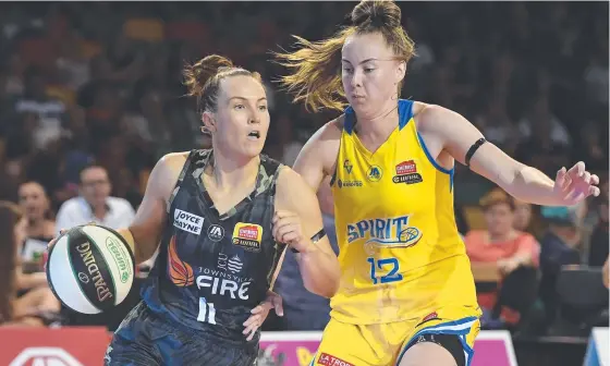  ?? Picture: GETTY IMAGES ?? Townsville Fire star Kate Gaze has assumed more of a leadership position this WNBL season.