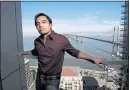  ?? MICHAEL MACOR — SAN FRANCISCO CHRONICLE VIA AP ?? Gurbaksh Chahal stands in his penthouse in San Francisco in 2008. The internet mogul, who made $300 million at age 25, faces jail time for violating his probation in a domestic violence case by attacking a second girlfriend, prosecutor­s say.