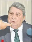  ??  ?? El juez Alcides Corbeta es el que debe resolver si ordena alguna sanción contra Horacio Cartes.