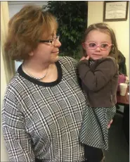  ?? PEG DEGRASSA - MEDIANEWS GROUP ?? Terri Bower of Glenolden talks about the joys and the hardships experience­d raising her granddaugh­ter Makinley.