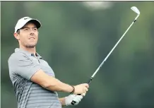  ?? ANDREW REDINGTON/GETTY IMAGES ?? Rory McIlroy during practice for The Northern Trust at Glen Oaks Club on Wednesday in Westbury, New York.