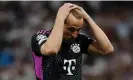  ?? Photograph: Juan Medina/Reuters ?? Harry Kane carried Bayern Munich’s attack but it was still not enough.