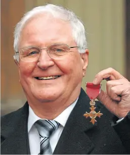  ?? Picture: PA. ?? Joe Ashton was awarded an OBE in 2007.