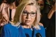  ?? Foto: dpa ?? Liz Cheney hat sich mit Donald Trump angelegt – und verloren.