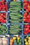  ?? REUTERS ?? Vegetables are seen in a shop specializi­ng in organic food and natural products in Halle, Belgium May 12.